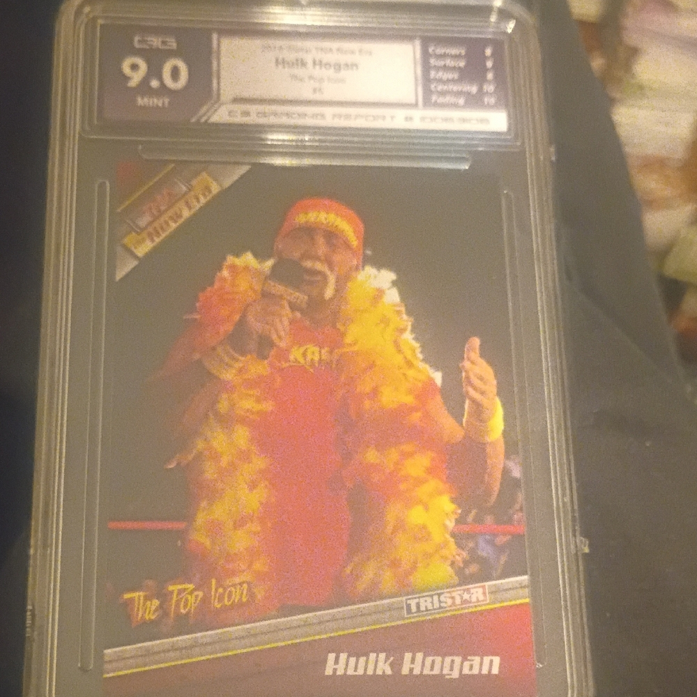 Hulk Hogan 2010 TriStar Tna New Era C3 Graded 9 Wrestling Card